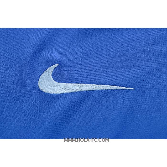 Chandal del Inglaterra 2022-2023 Manga Corta Azul - Pantalon Corto